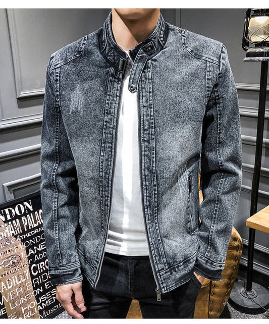 Vintage Wash Denim Jacket