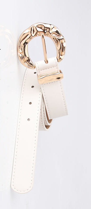 Elegant Gold Buckle Belt