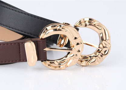 Elegant Gold Buckle Belt