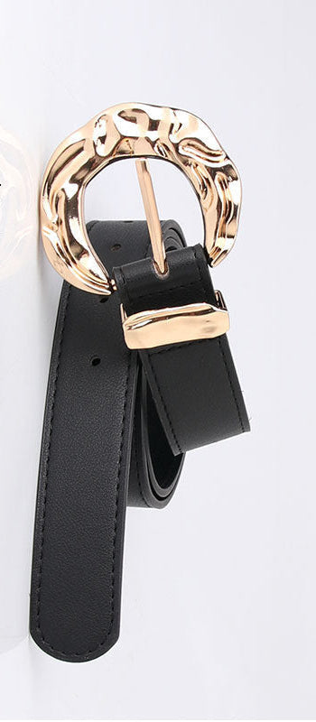 Elegant Gold Buckle Belt