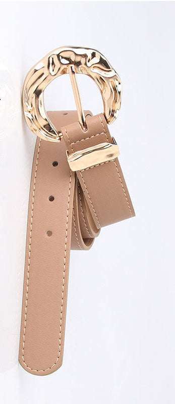 Elegant Gold Buckle Belt