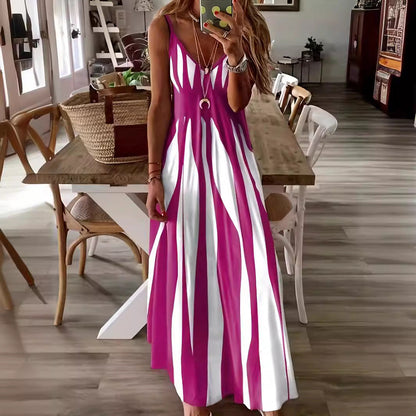 Striped Maxi Dress