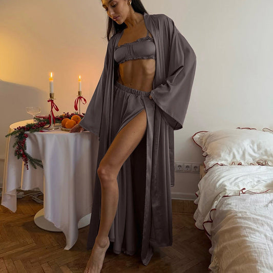 Celestia Luxe 3-Piece Satin Set