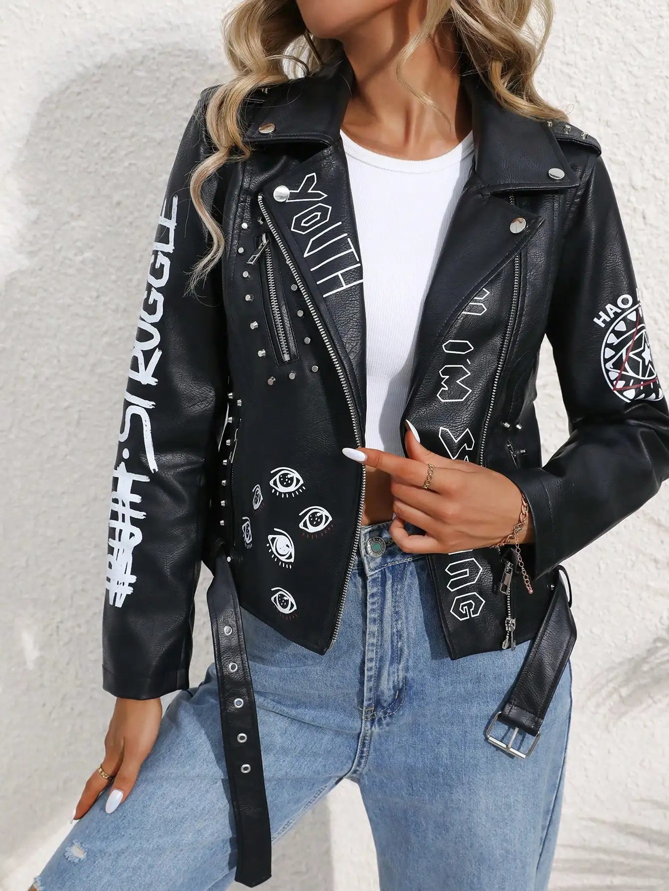 Harper Dare You Leather Jacket