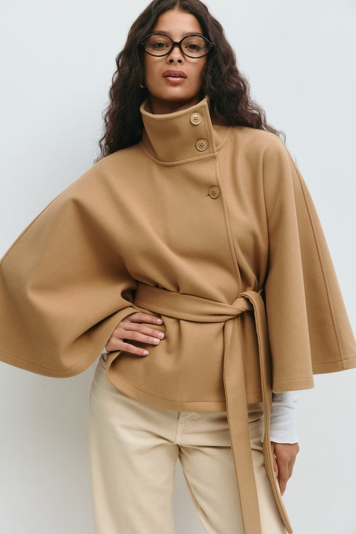 Belt Cape Jacket